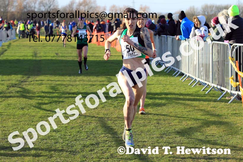 Senior womens 2022 Northern Cross Country Champs., Pontefract. Photo: David T. Hewitson/Sports for All Pics